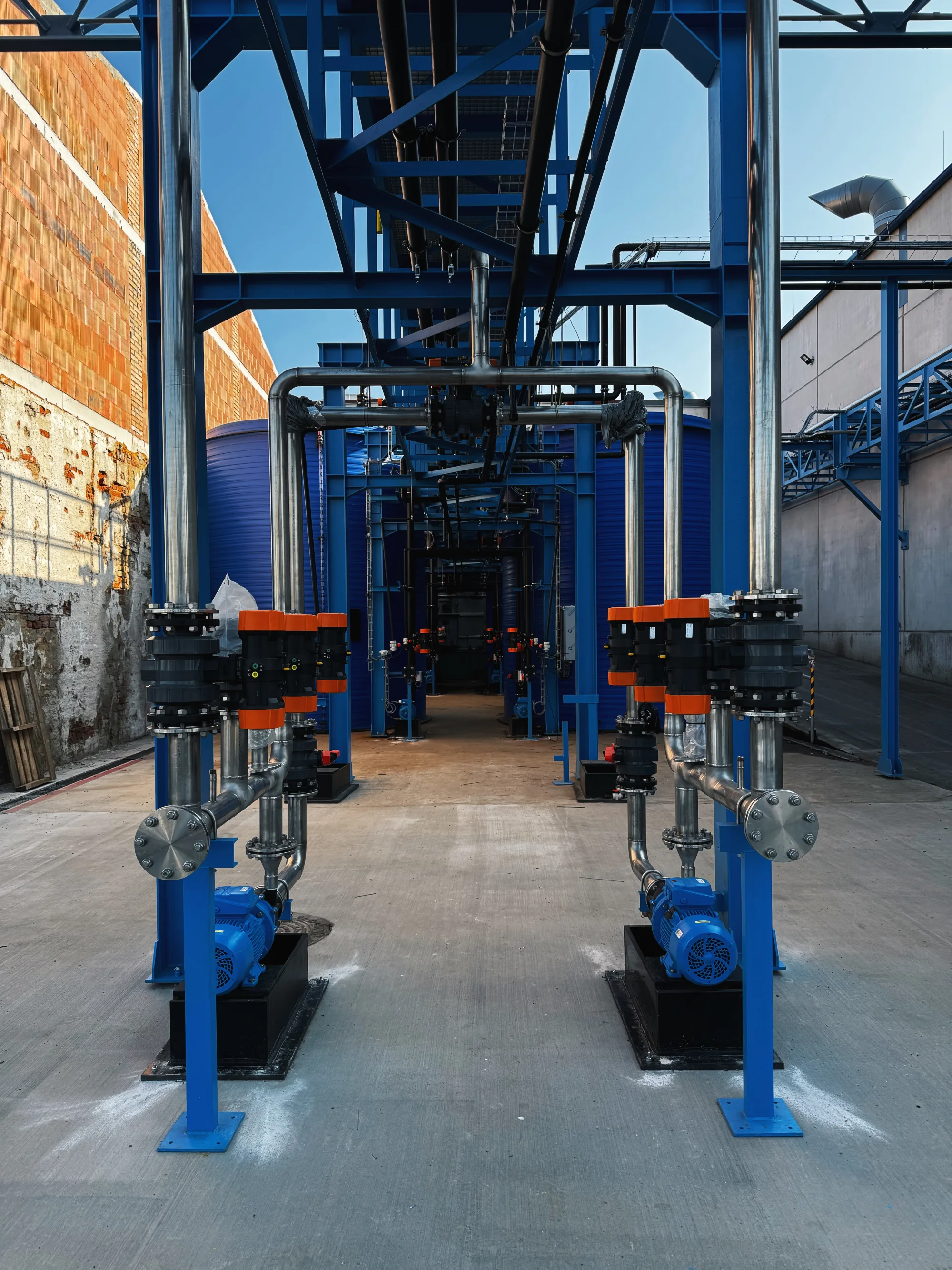 Technologická realizace potrubního systému PPS Engineering